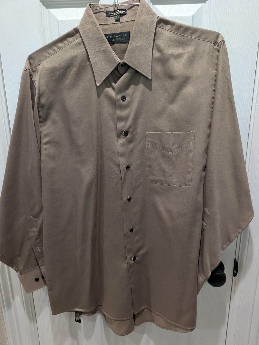 Essante Men's Long Sleeve Dress Shirt